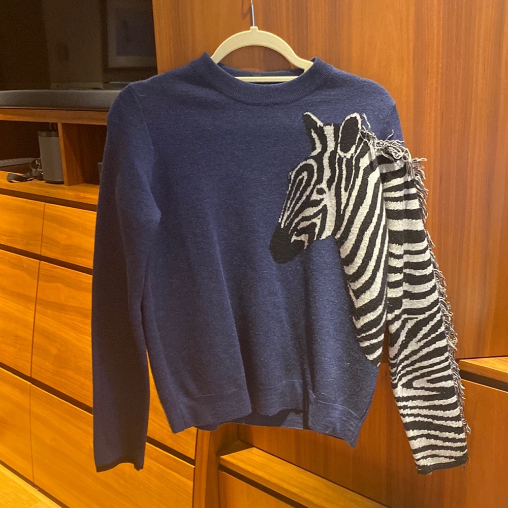 Paul Smith zebra sweater - excellent condition